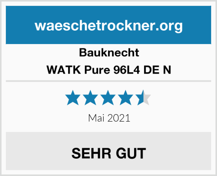 Bauknecht WATK Pure 96L4 DE N Test