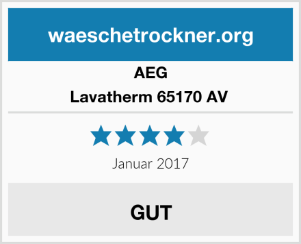 AEG Lavatherm 65170 AV  Test